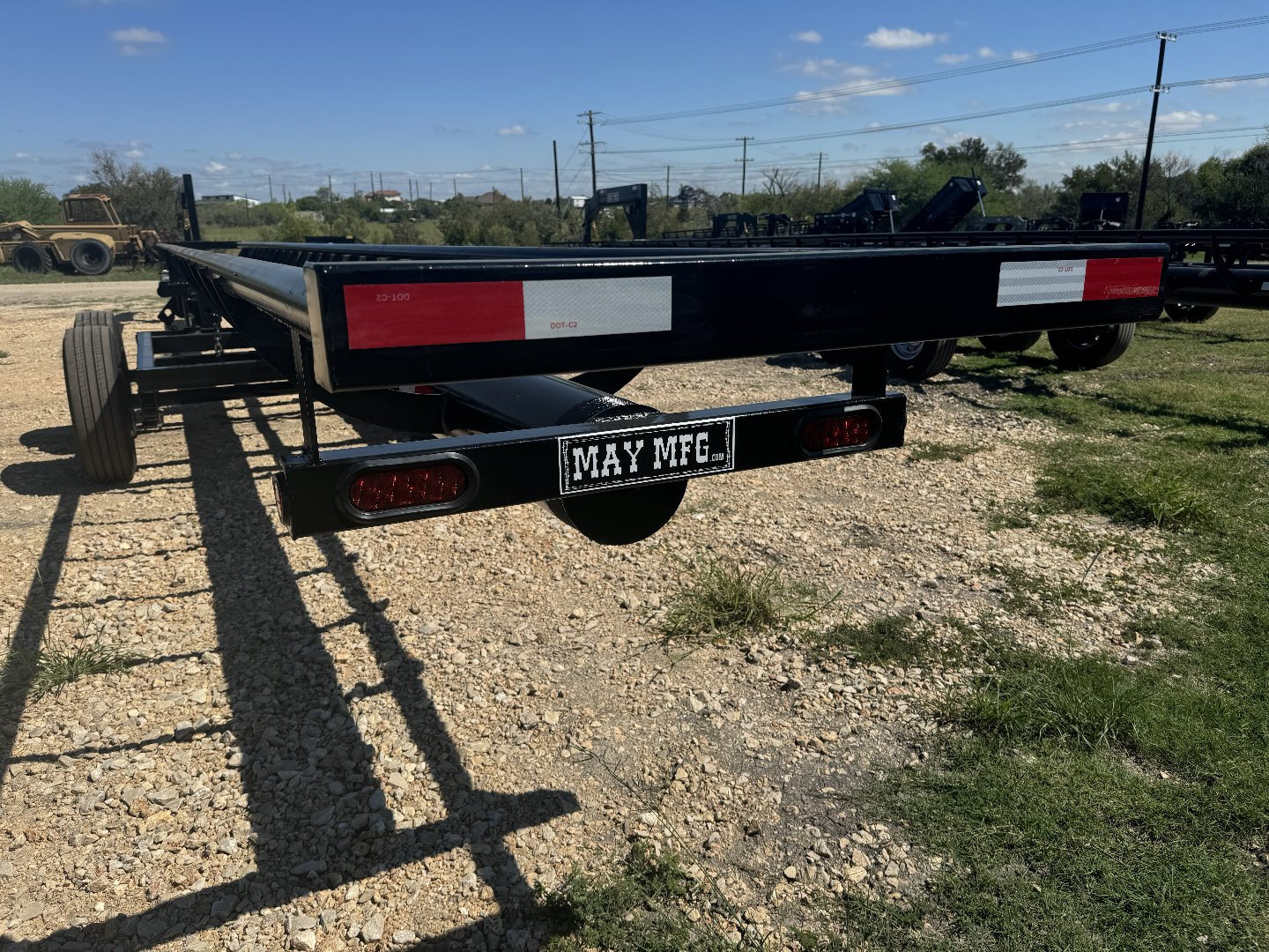 New 2025 May Trailer Manufacturing 42HAY-1 Hay Trailer