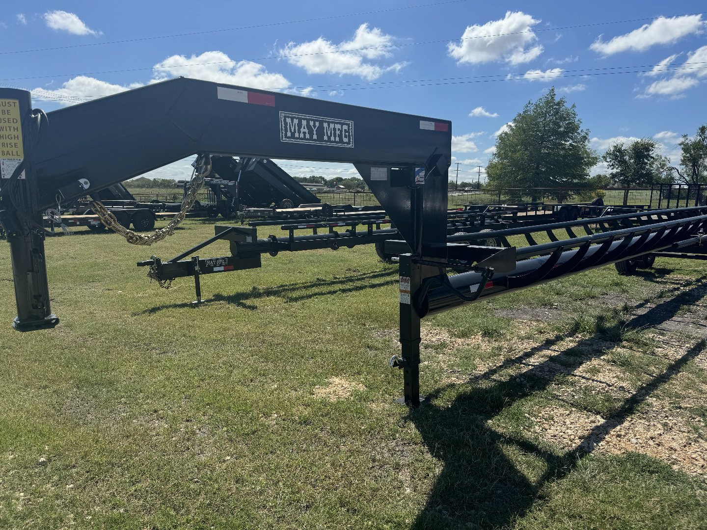 New 2025 May Trailer Manufacturing 42HAY-1 Hay Trailer