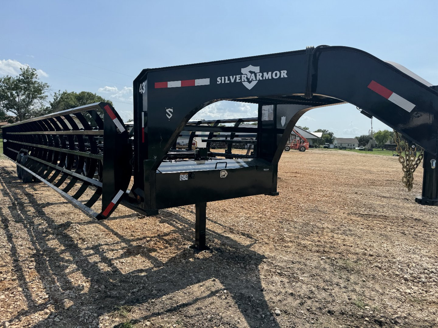 New 2024 SILVER ARMOR 20 BALE Hay Trailer