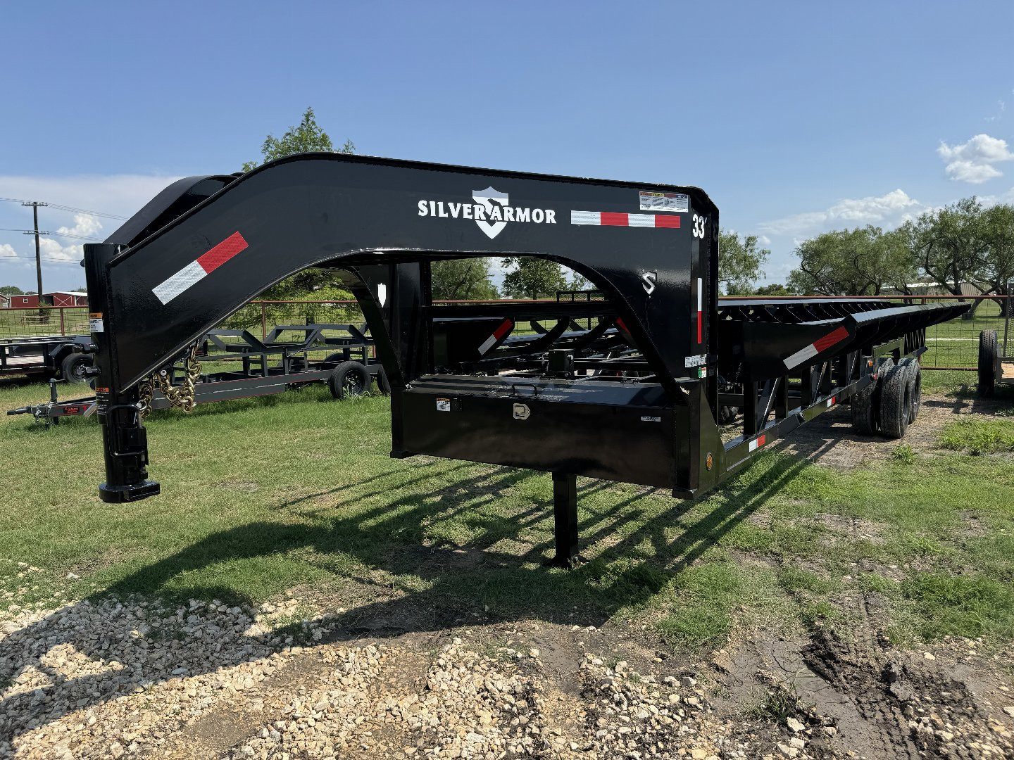 New 2024 SILVER ARMOR 20 BALE Hay Trailer