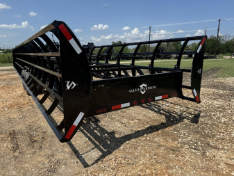 New 2024 SILVER ARMOR 20 BALE Hay Trailer