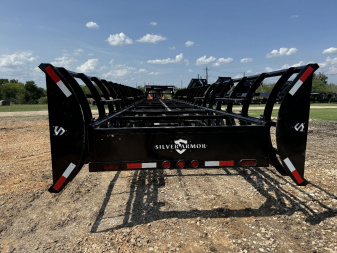 New 2024 SILVER ARMOR 20 BALE Hay Trailer