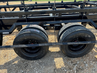 New 2024 SILVER ARMOR 20 BALE Hay Trailer