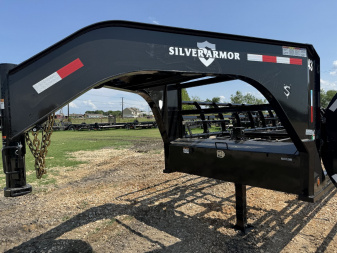 New 2024 SILVER ARMOR 20 BALE Hay Trailer