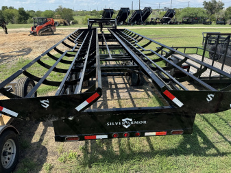 New 2024 SILVER ARMOR 20 BALE Hay Trailer