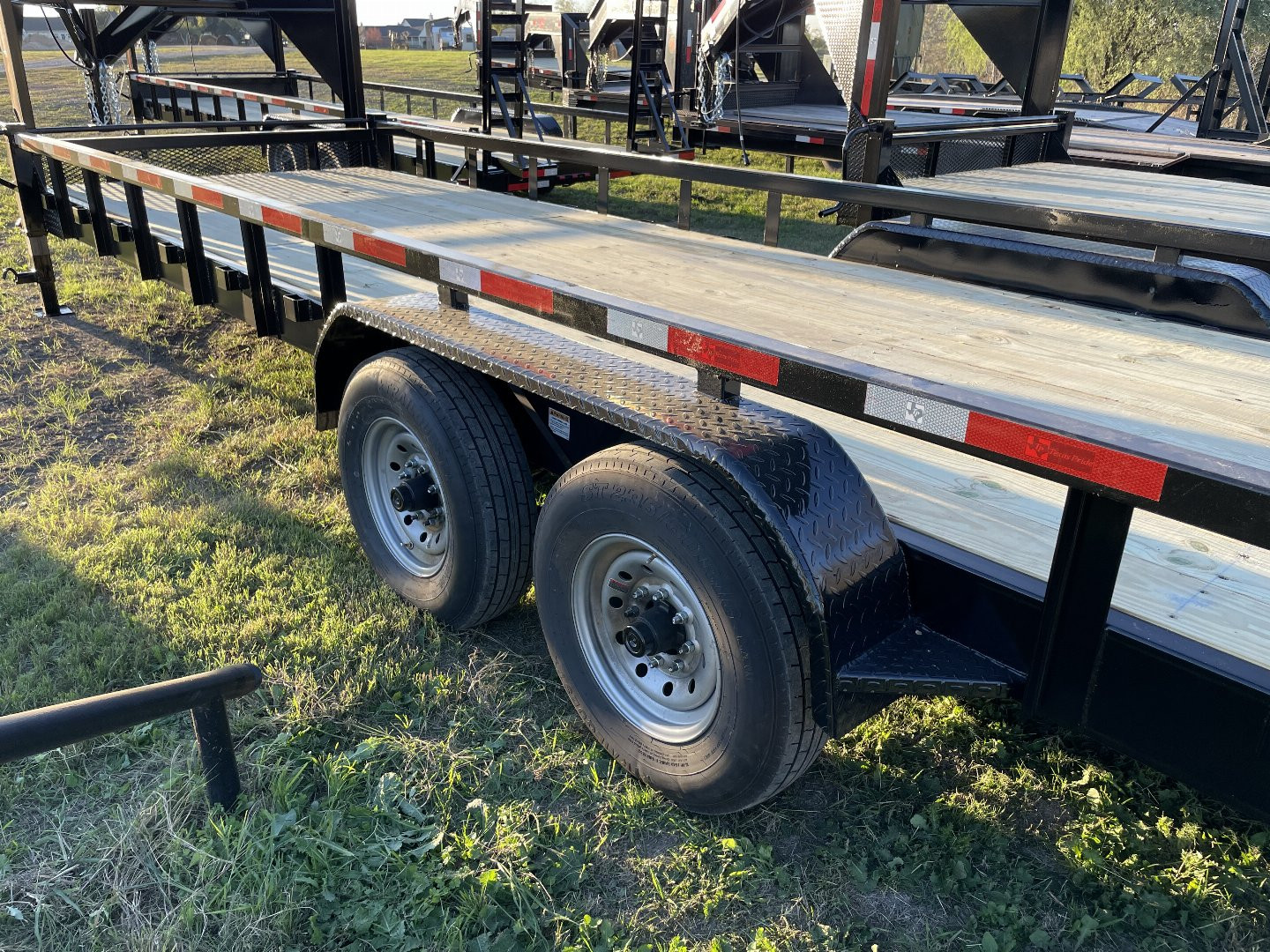 New 2024 Texas Pride Trailers EQ72414KGN Equipment Trailer