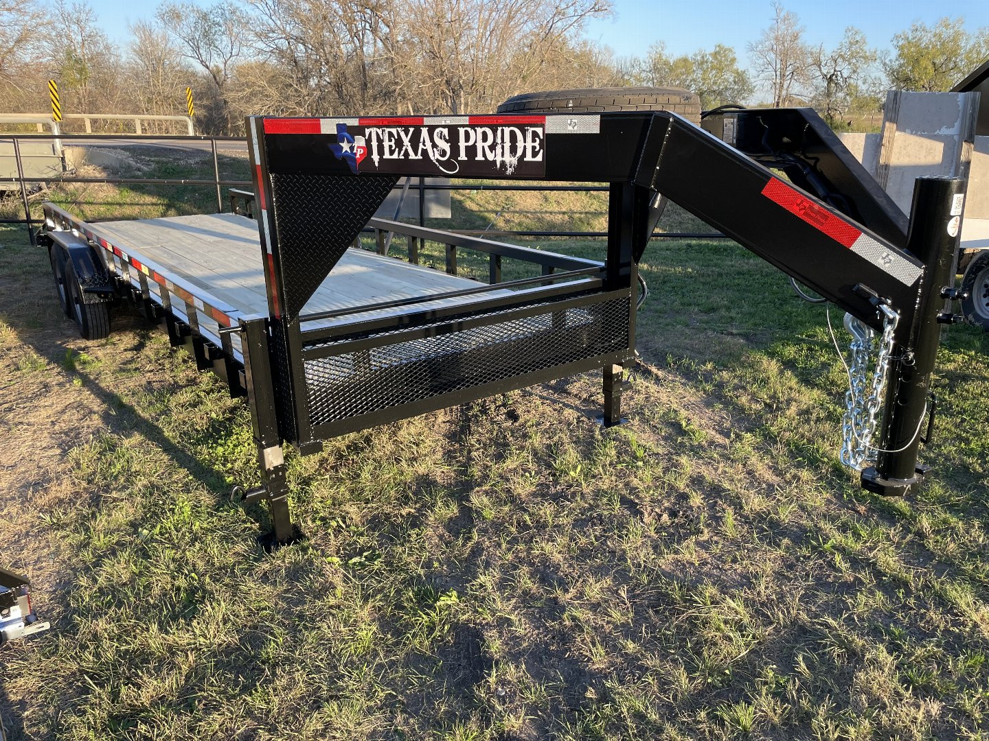 New 2024 Texas Pride Trailers EQ72414KGN Equipment Trailer