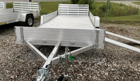 New 2023 Aluma 8112-R-BT-SR Utility Trailer