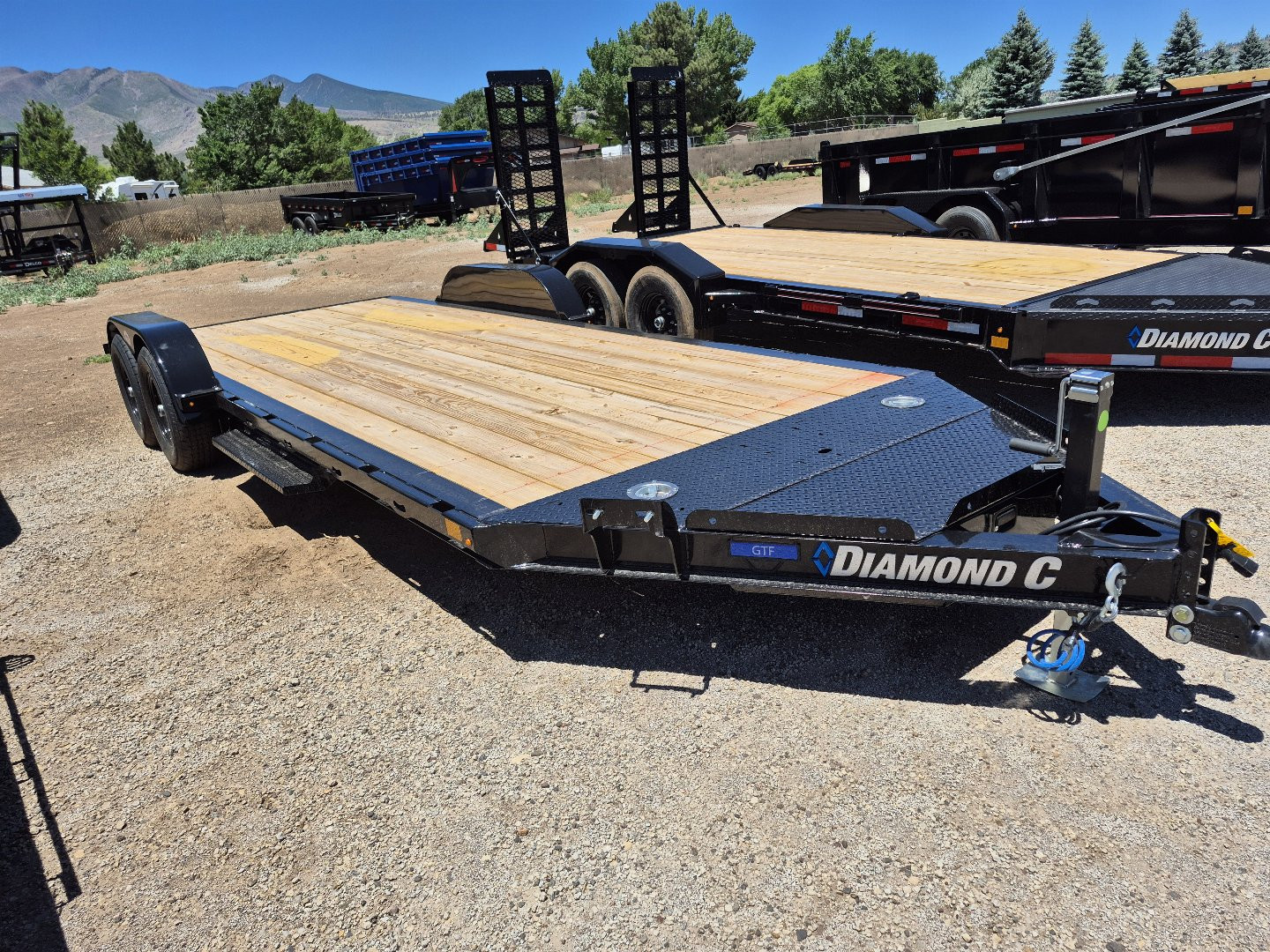 New 2025 Diamond C Tandem Axle Single Car Hauler/9,890 GVWR/83"x20'