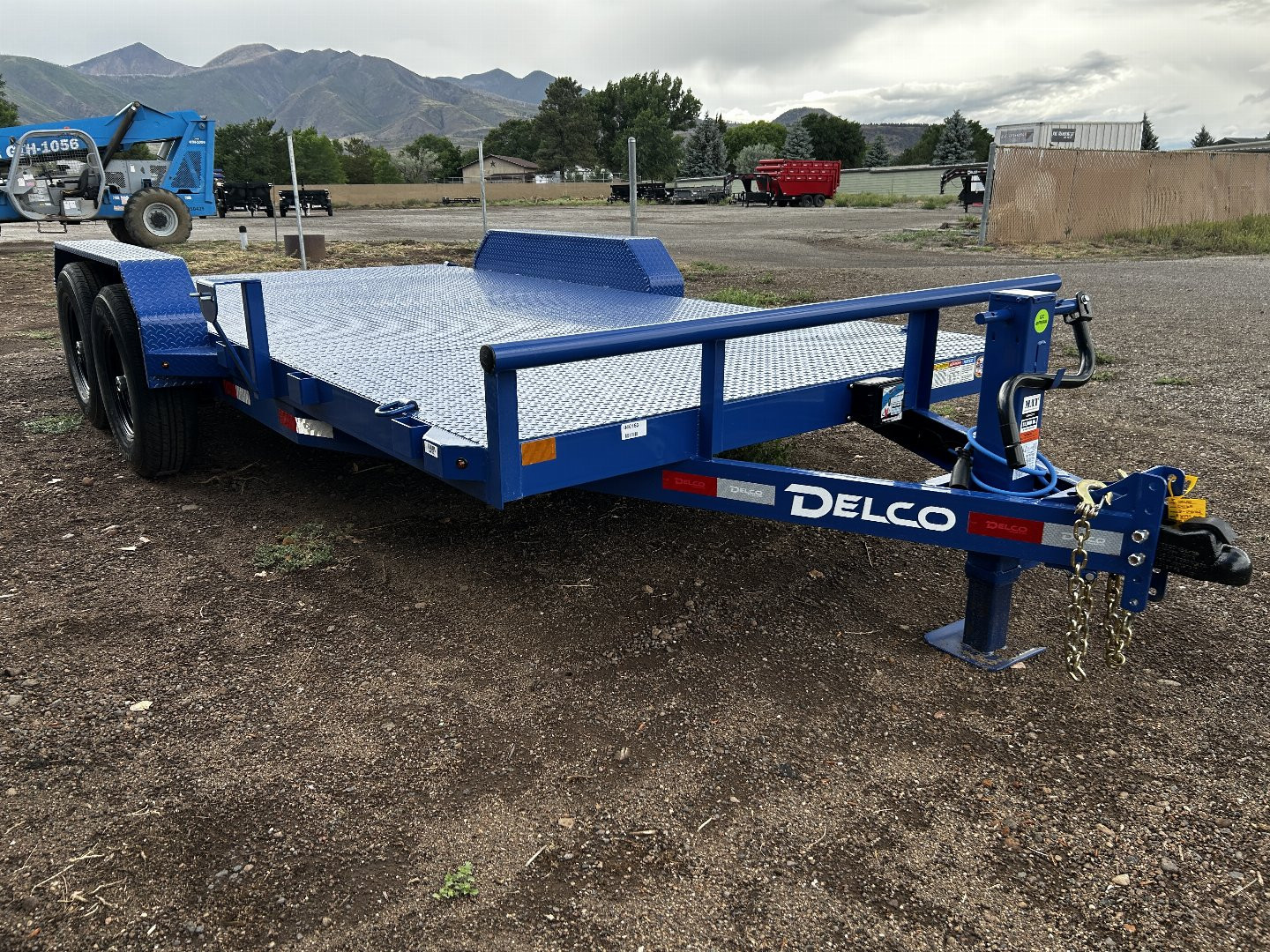 New 2025 Delco Tandem Axle Car Hauler/9,990 GVWR/83"x16'