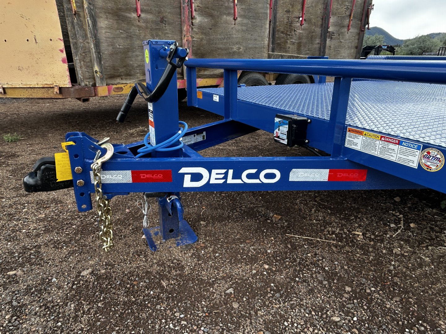 New 2025 Delco Tandem Axle Car Hauler/9,990 GVWR/83"x16'
