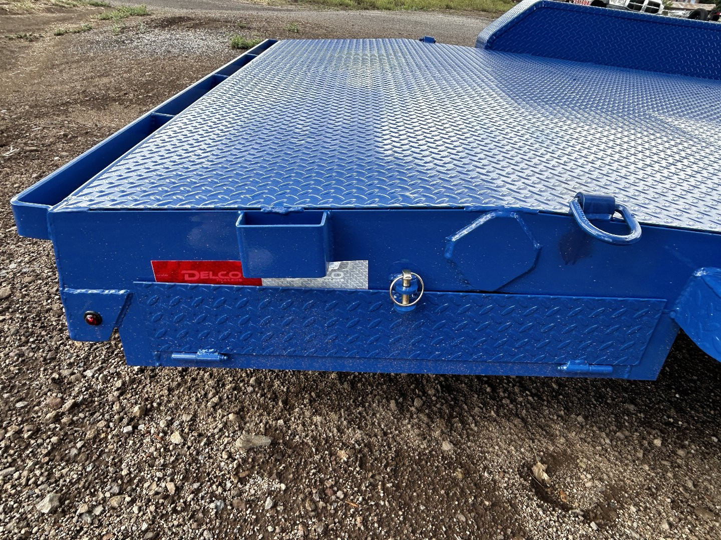 New 2025 Delco Tandem Axle Car Hauler/9,990 GVWR/83"x16'