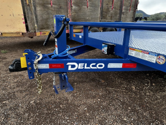New 2025 Delco Tandem Axle Car Hauler/9,990 GVWR/83"x16'