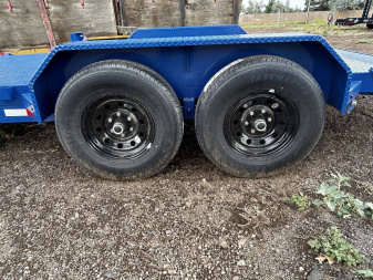 New 2025 Delco Tandem Axle Car Hauler/9,990 GVWR/83"x16'