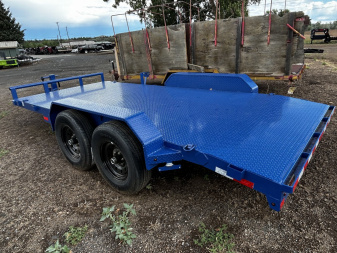 New 2025 Delco Tandem Axle Car Hauler/9,990 GVWR/83"x16'