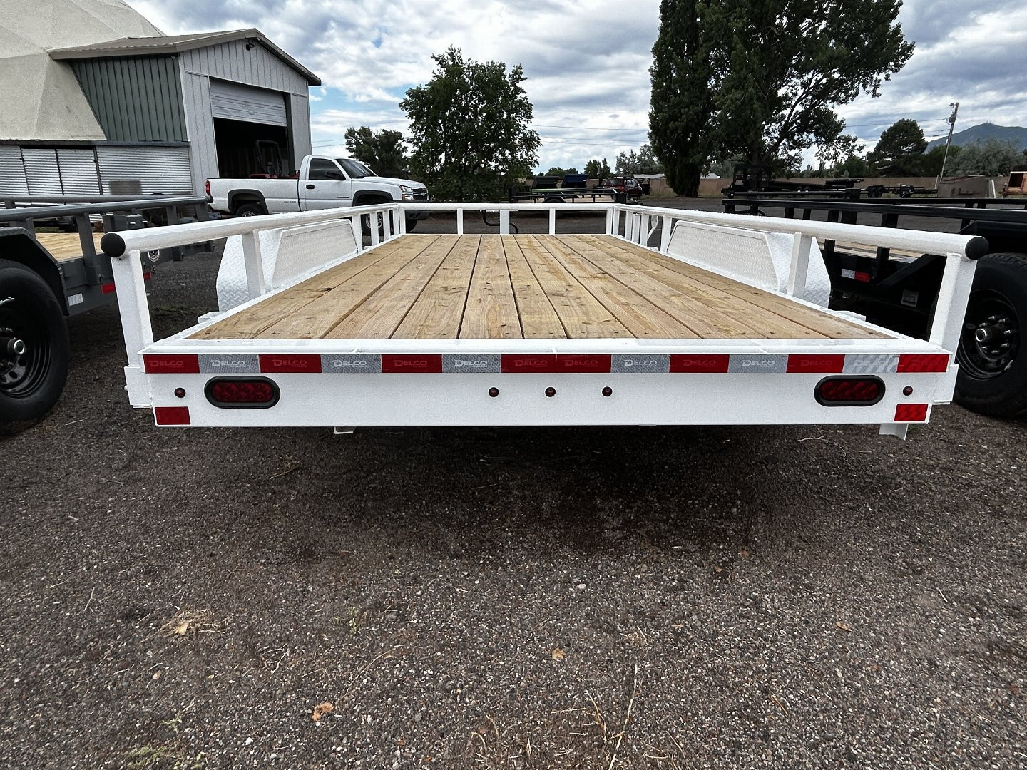 New 2025 Delco Tandem Axle Car Hauler/14,000 GVWR/83"x16'