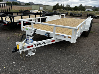 New 2025 Delco Tandem Axle Car Hauler/14,000 GVWR/83 x16'