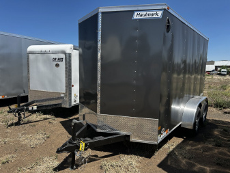 New 2025 Haulmark Tandem Axle Enclosed/7,000 GVWR/6'x12'x78 