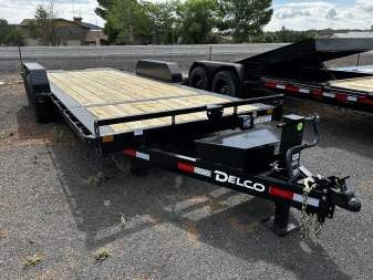 New 2025 Delco Tandem Axle Split Tilt/14,000 GVWR/83 x20'