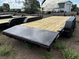 New 2025 Coffee Creek Tandem Axle Car Hauler/9,990 GVWR/83"x18'