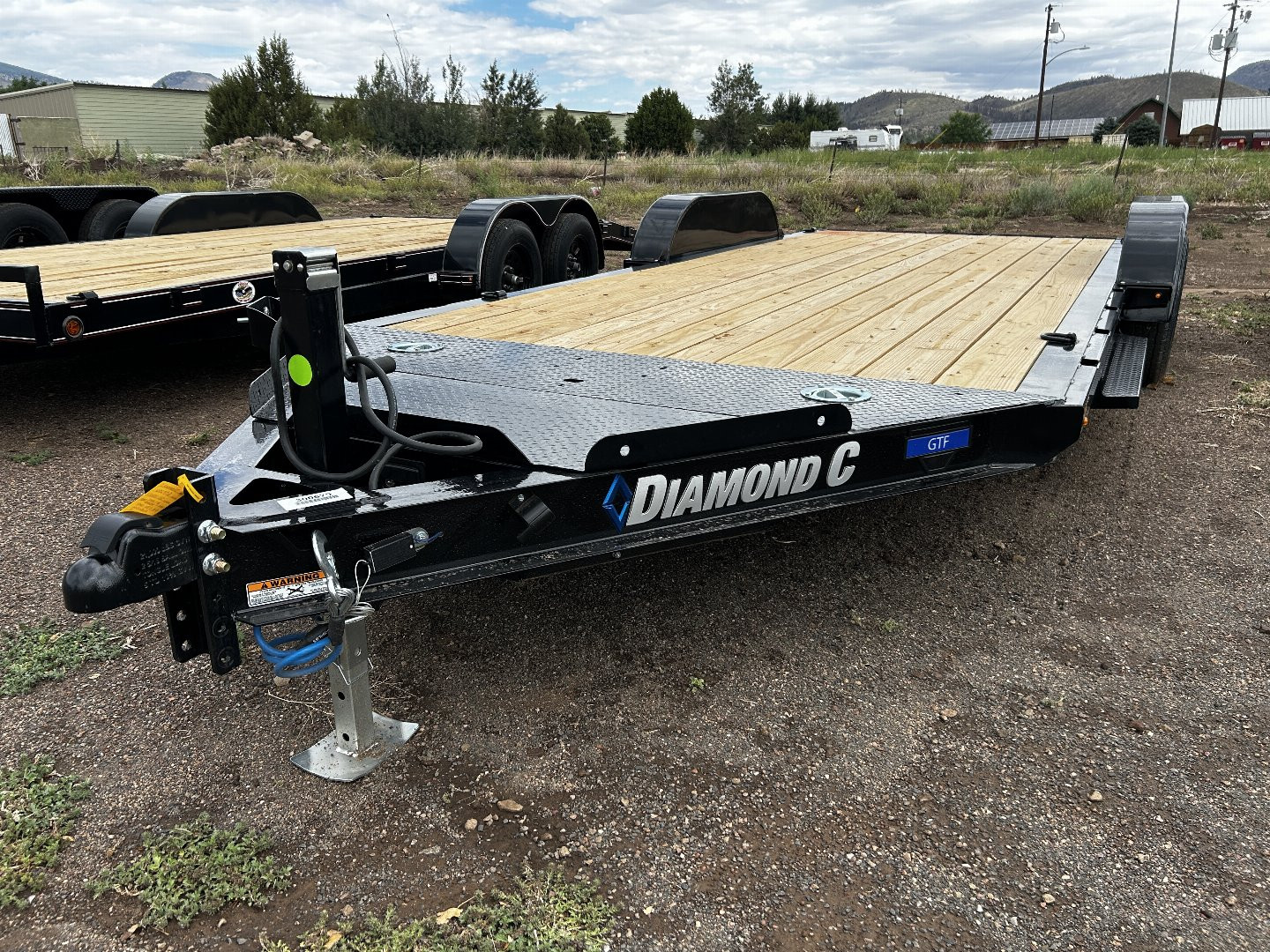 New 2025 Diamond C Tandem Axle Car Hauler/9,980 GVWR/83'' x 18'