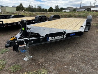 New 2025 Diamond C Tandem Axle Car Hauler/9,980 GVWR/83'' x 18'