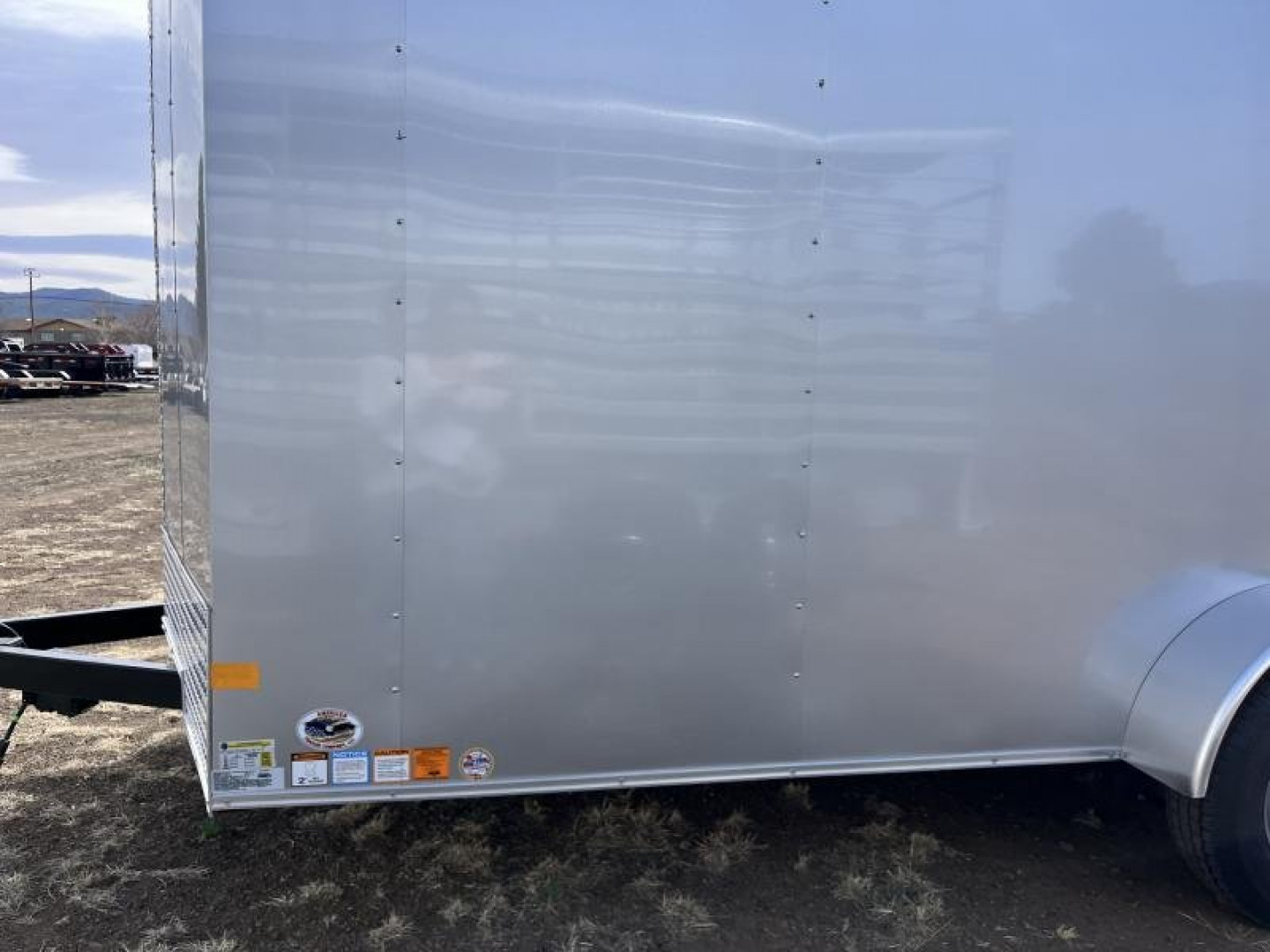 New 2025 Haulmark Single Axle Enclosed/3,500 GVWR/7'x12'x84"