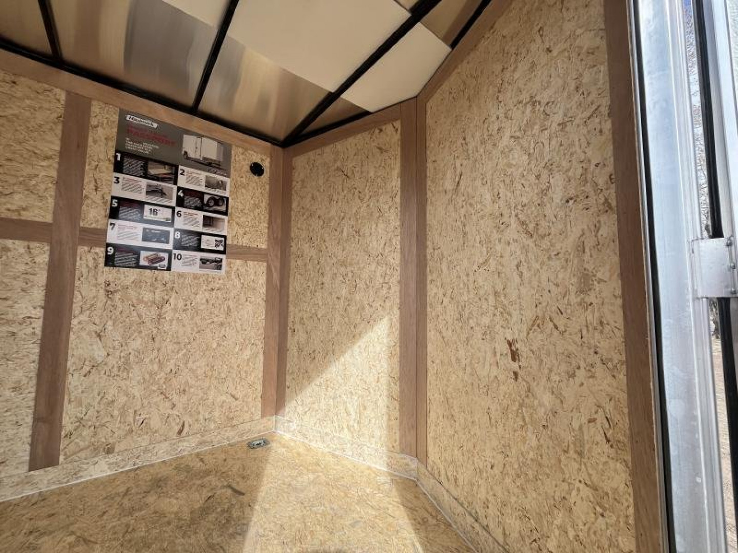 New 2025 Haulmark Single Axle Enclosed/3,500 GVWR/7'x12'x84"