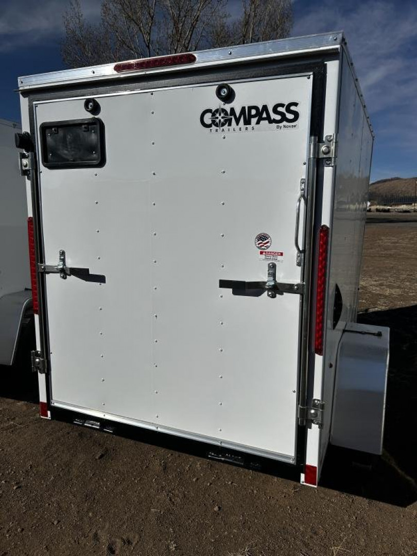 New 2025 Compass Single Axle Enclosed/2,990 GVWR/5'x8'x66"