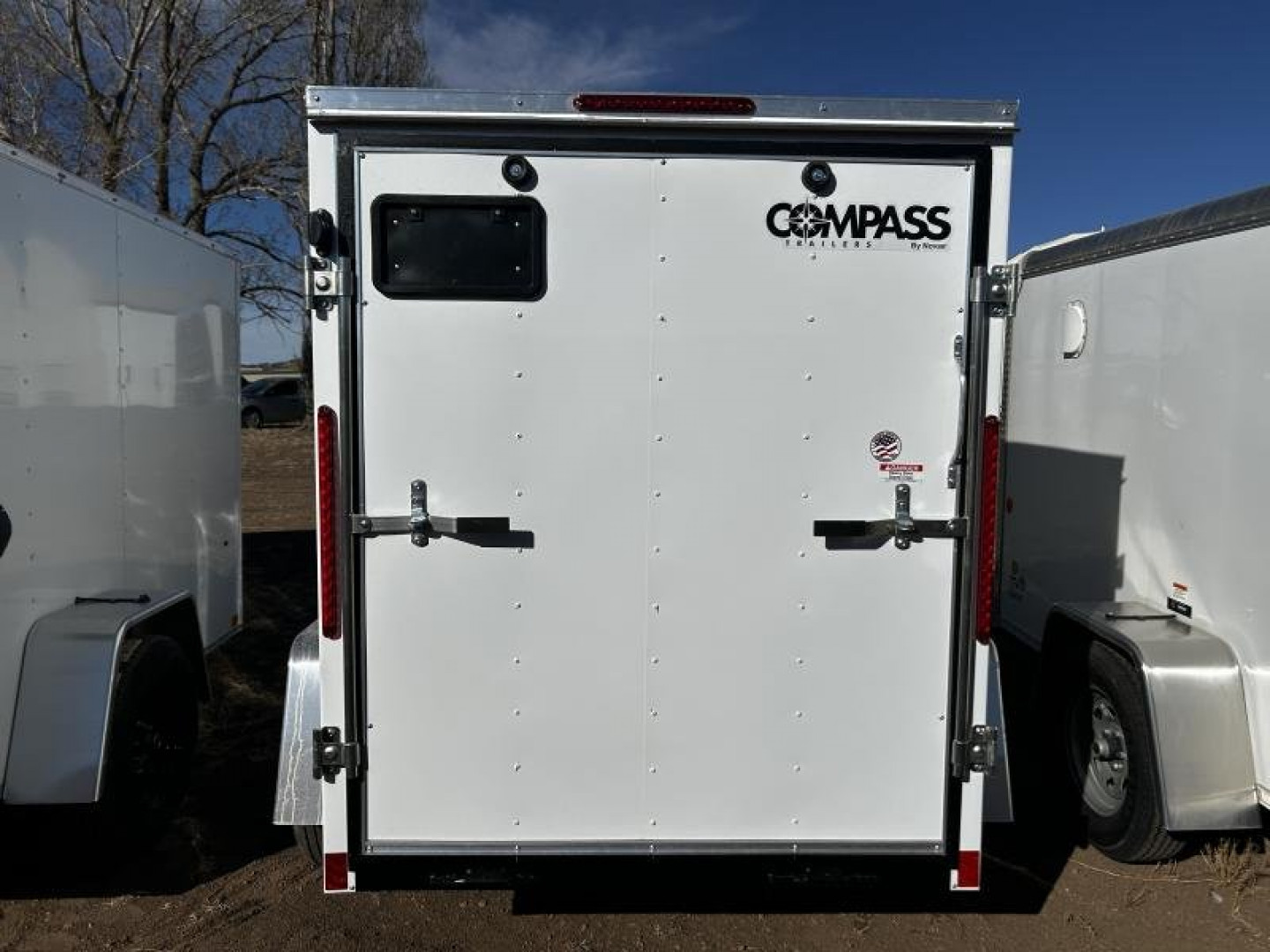 New 2025 Compass Single Axle Enclosed/2,990 GVWR/5'x8'x66"