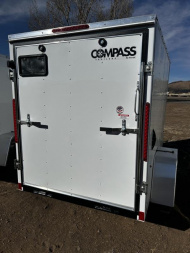 New 2025 Compass Single Axle Enclosed/2,990 GVWR/5'x8'x66"