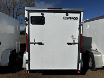 New 2025 Compass Single Axle Enclosed/2,990 GVWR/5'x8'x66"