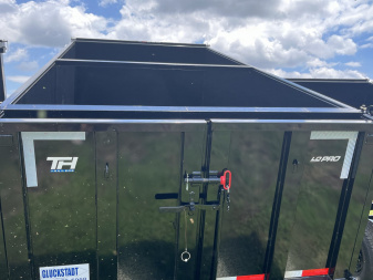New 2025 Top Hat GN 7X14X4 7k Dump Trailer