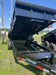 New 2025 Top Hat TH16X2 7K Dump Trailer