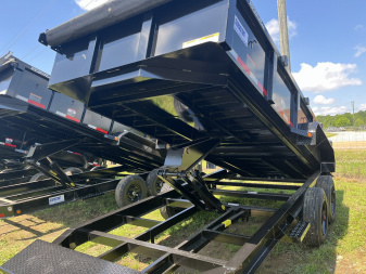 New 2025 Top Hat TH16X2 7K Dump Trailer