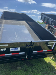 New 2025 Top Hat TH16X2 7K Dump Trailer