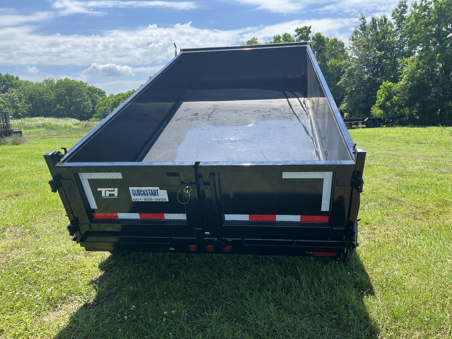 New 2025 Top Hat DPX 12x2 Dump Trailer