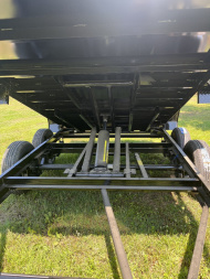 New 2025 Top Hat DPX 12x2 Dump Trailer