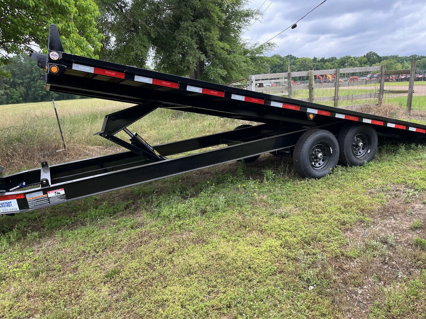 New 2025 Top Hat Tilt Equipment Trailer