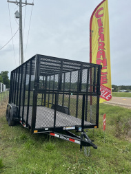 New 2024 Delco Trailers Trash Out Utility Trailer