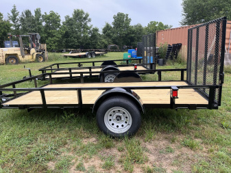 New 2025 Barrentine Angle Utility Trailer