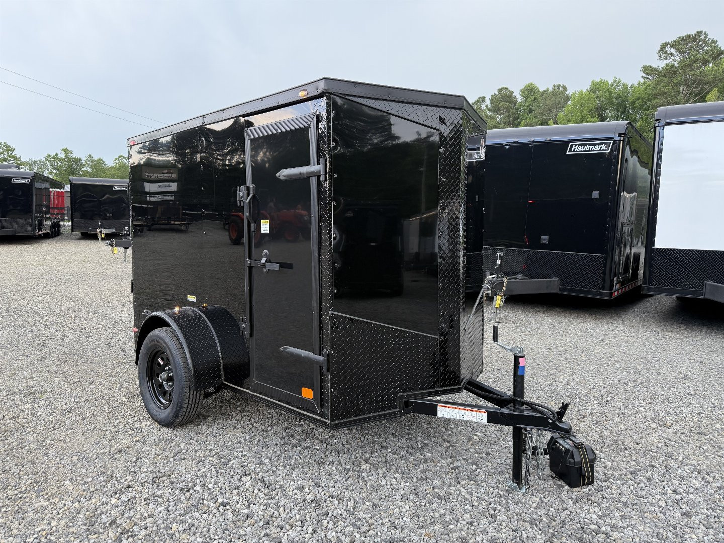 New 2025 Big Daddy's Edition, 5X8, Single Axle, Polycor, 16" On Center Construction, Blackout Package