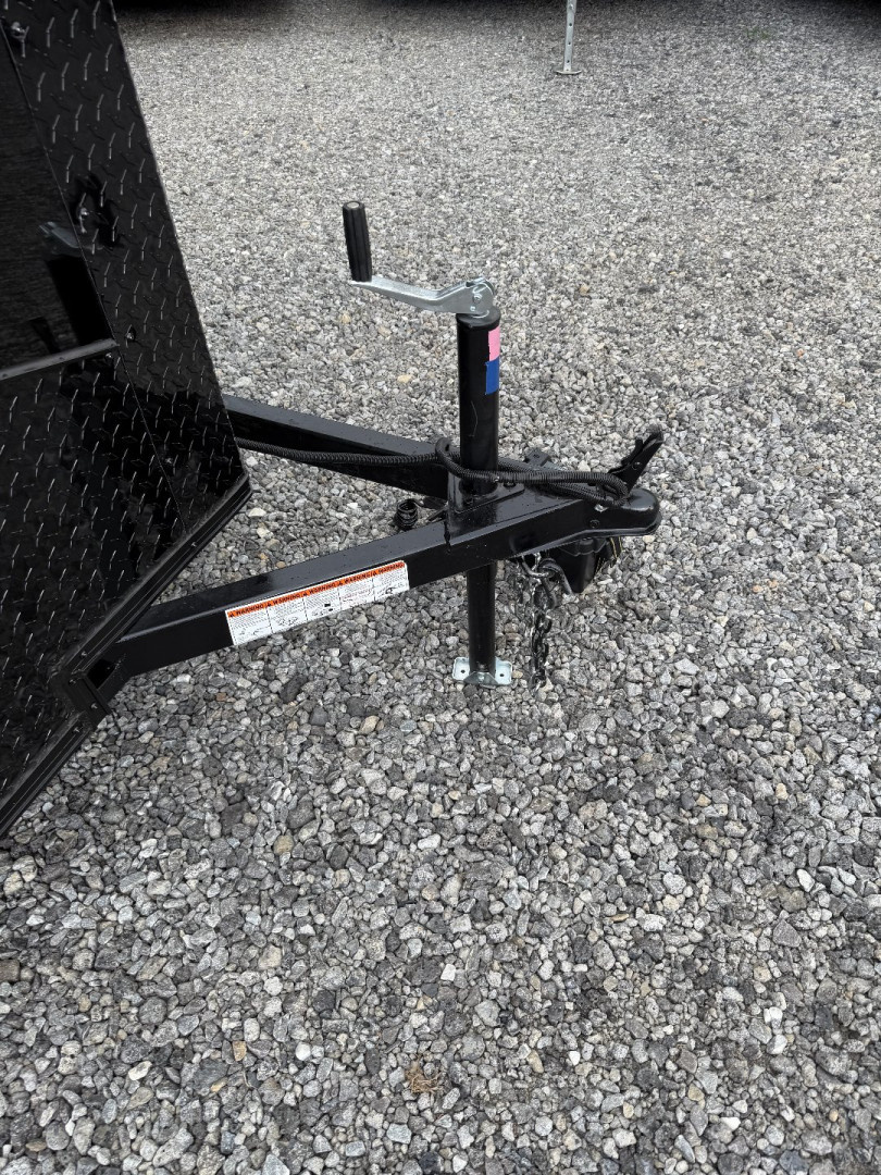 New 2025 Big Daddy's Edition, 5X8, Single Axle, Polycor, 16" On Center Construction, Blackout Package