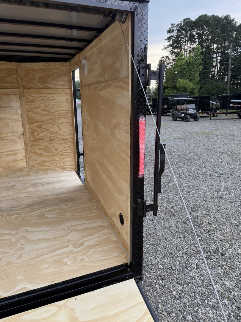 New 2025 Big Daddy's Edition, 5X8, Single Axle, Polycor, 16" On Center Construction, Blackout Package