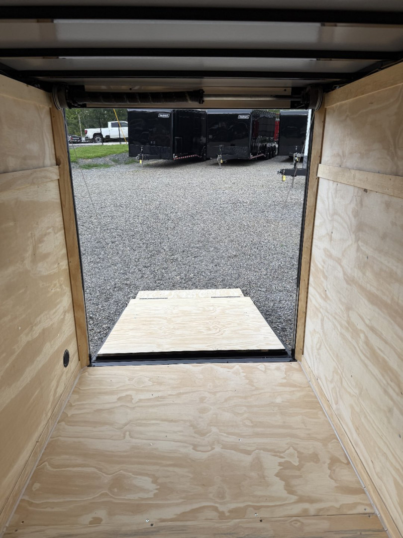 New 2025 Big Daddy's Edition, 5X8, Single Axle, Polycor, 16" On Center Construction, Blackout Package