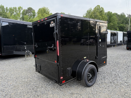 New 2025 Big Daddy's Edition, 5X8, Single Axle, Polycor, 16" On Center Construction, Blackout Package