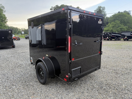 New 2025 Big Daddy's Edition, 5X8, Single Axle, Polycor, 16" On Center Construction, Blackout Package