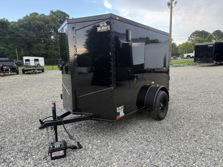 New 2025 Big Daddy's Edition, 5X8, Single Axle, Polycor, 16" On Center Construction, Blackout Package