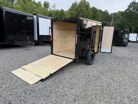 New 2025 Big Daddy's Edition, 5X8, Single Axle, Polycor, 16" On Center Construction, Blackout Package