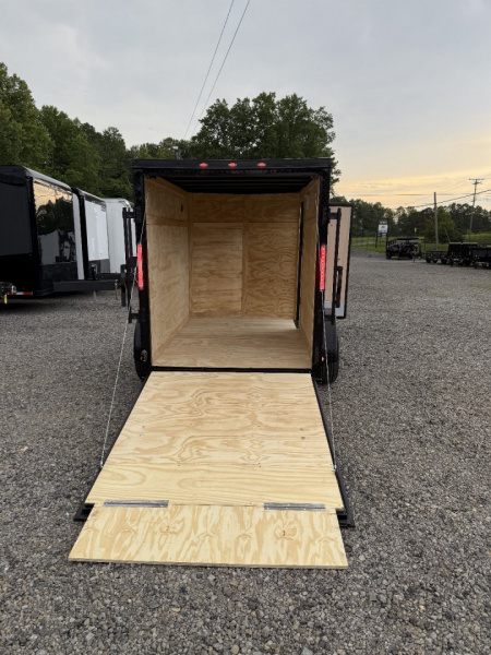 New 2025 Big Daddy's Edition, 5X8, Single Axle, Polycor, 16" On Center Construction, Blackout Package